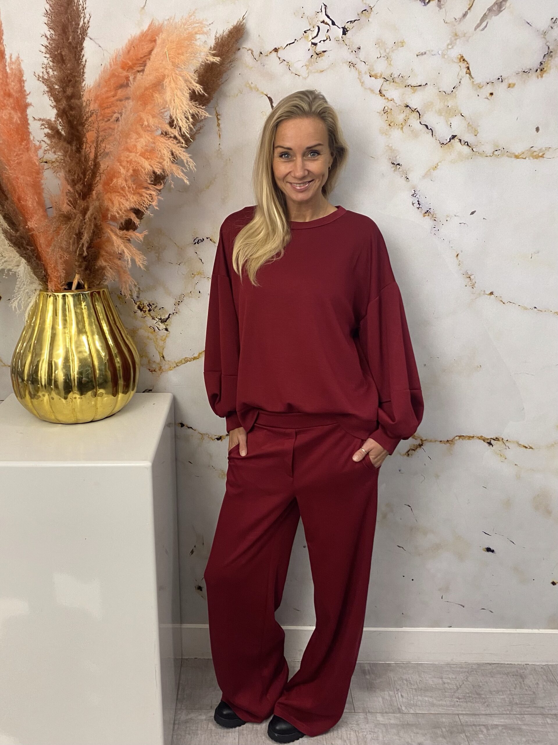 Bordeaux rood kleding online