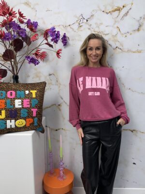 Sweater Le Marais Framboos