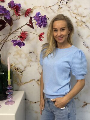 Top Noor Baby Blue