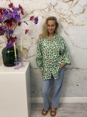 Blouse Tiger Green