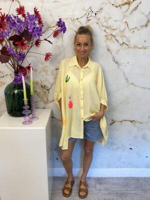 Blouse Lovika Yellow
