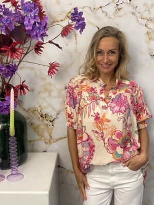 Blouse Bali Hot Pink