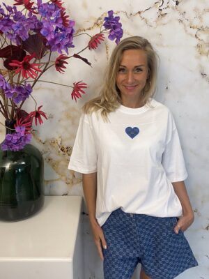 T shirt G Blue Heart